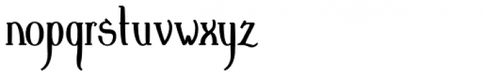 Crewekerne Magna Condensed Bold Font LOWERCASE