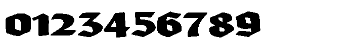 Criadero Black Regular Font OTHER CHARS