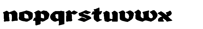 Criadero Black Regular Font LOWERCASE