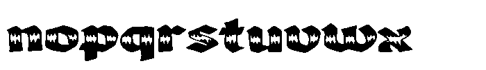 Criadero Regular Font LOWERCASE