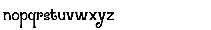 Criemas Font LOWERCASE