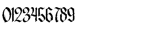 Crikthor Font OTHER CHARS