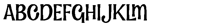 Crilas Font UPPERCASE