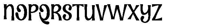 Crilas Font UPPERCASE