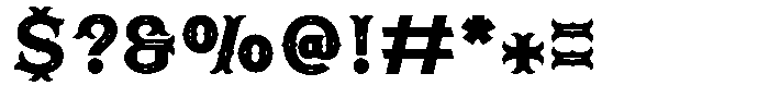 Crimson Night Font OTHER CHARS
