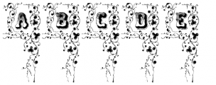 Cripto Font Ornamental Font LOWERCASE