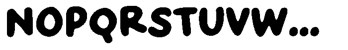 Crispy Bites Bold Font UPPERCASE
