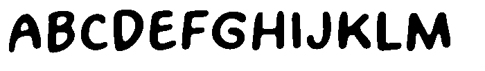Crispy Bites Regular Font UPPERCASE