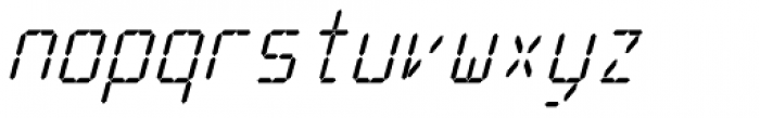 Cristal True Medium Italic Font LOWERCASE