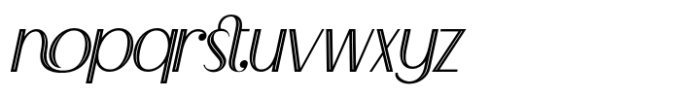 Cristmon Oblique Font LOWERCASE