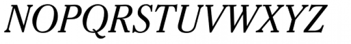 Criterion URW Italic Font UPPERCASE