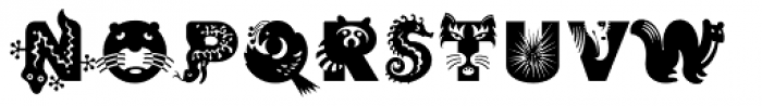 Critter Std Font LOWERCASE