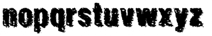 Crockstomp Expanded Font LOWERCASE