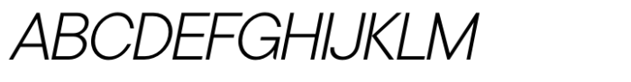 Croek Light Italic Font UPPERCASE