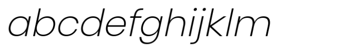 Croih Extra Light Italic FONT