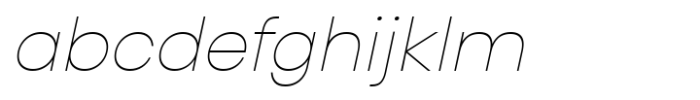 Croih Thin Italic FONT