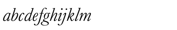 Cromer Italic FONT