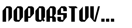 Crone Regular Font UPPERCASE