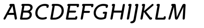 Croog Pro Italic Font UPPERCASE