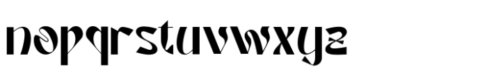 Croona Regular Font LOWERCASE