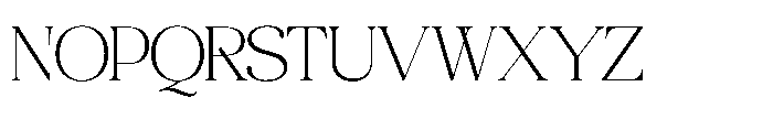 Crosela Regular Font UPPERCASE