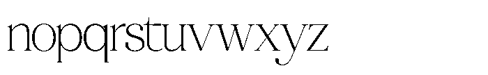 Crosela Regular Font LOWERCASE