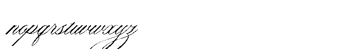 Crosela Script Font LOWERCASE