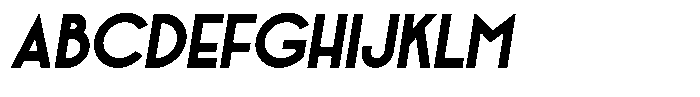 Crosmellow Black Italic Font UPPERCASE