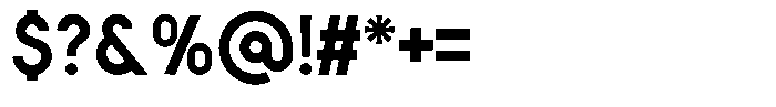 Crosmellow Black Font OTHER CHARS