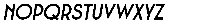 Crosmellow Bold Italic Font UPPERCASE