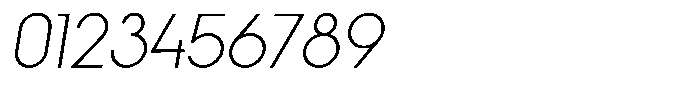 Crosmellow Extra Light Italic Font OTHER CHARS