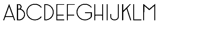Crosmellow Extra Light Font UPPERCASE