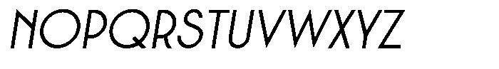 Crosmellow Italic Font UPPERCASE