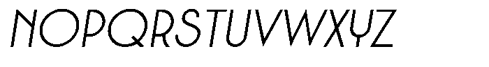Crosmellow Light Italic Font LOWERCASE