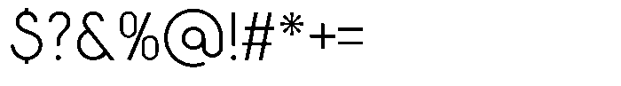 Crosmellow Light Font OTHER CHARS