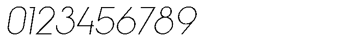 Crosmellow Thin Italic Font OTHER CHARS