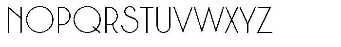 Crosmellow Thin Font UPPERCASE