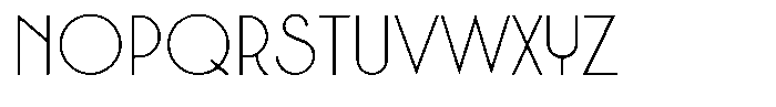 Crosmellow Thin Font LOWERCASE