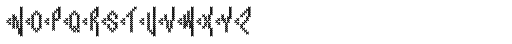 Cross Stitch Diamond Monogram Font LOWERCASE