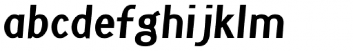 Crossell Italic Font LOWERCASE