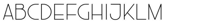 Crosshorn Thin Font UPPERCASE