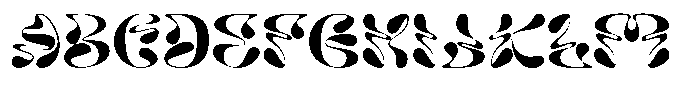 Crosta Font UPPERCASE