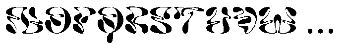 Crosta Font UPPERCASE