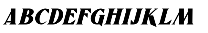 Crowmagius Bold Italic Font UPPERCASE