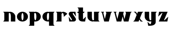 Crowmagius Extra Bold Font LOWERCASE