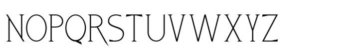 Crowmagius Extra Light Font UPPERCASE