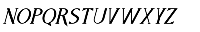 Crowmagius Italic Font UPPERCASE