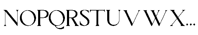 Crown Avenue Regular Font UPPERCASE