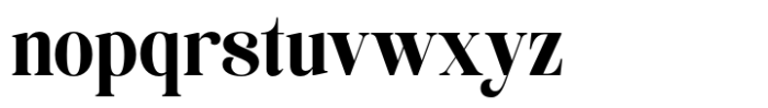 Crown Clusion Serif Regular Font LOWERCASE