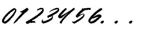 Crownish Italic Font OTHER CHARS